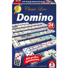 Schmidt Spiele 49207 - Classic Line - Domino Familienspiel