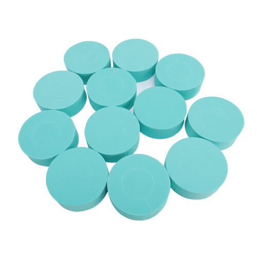 12 Pcs C Shape Hair Curler Sponge Hair Rollers