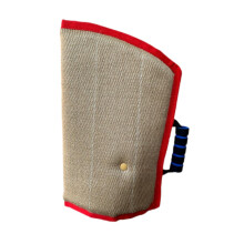 Dog Bite Sleeve, Interactive Dog Training Arm Sleeve, Adjustable Size, Red Edge, Equipment for Puppy Training with Toy Tugging