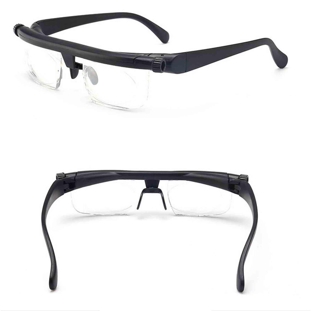 Adjustable Focus Glasses for Near and Long Vision, Dial Reading Glasses for Men and Women, Fashion Myopia Glasses-image-OPC-PK68FJW-NEW