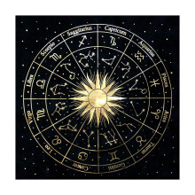 Tarot Tablecloth Black Celestial Square Velvet 19.31x19.31 inches Deer Skin Magic Astrology Accessories
