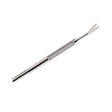 Tick Remover for Pets Tool - Stainless Steel Tick Removal Tool for Dogs and Cats, Medium Silver Design