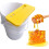 Beekeeping Scraper Tool Set with Bucket, Nest Frames, Rack, and Beekeeping Accessories for Hive Maintenance 3