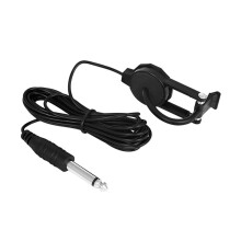 Clip On Violin Piezo Pickup Microphone for Violin and Ukulele with 6.35mm Jack and 2.8m Cable Length