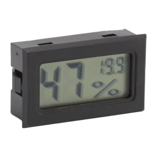 Electronic Thermometer Hygrometer Cigar Box 1