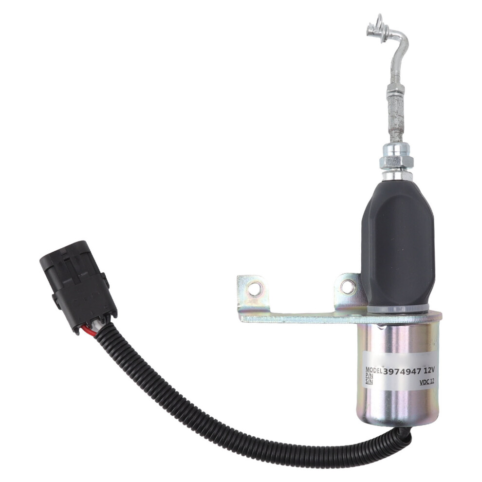 Fuel Shut Off Solenoid Valve 3974947 12V Excavator 8130196584168