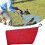 Bite Sleeve Dog Training Arm Protector, Durable Polyester PP Cotton for Small, Medium, Large Dogs, Secure Fit for Home Use Red 5