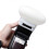 2 PCS MF-DD Dental Diffuser Silica Gel Diffusion Dome Kit for Godox MF12 Universal Flash Silicone 2