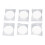 6pcs Compressed Towel Face Cleansing Compressed 7