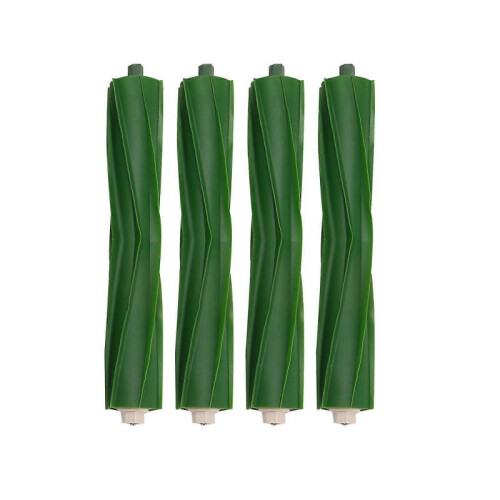 4 Set of Multi-Surface Rubber Brush Rollers for IRobot Roomba I&E Series I7 I7+I8 I8+/Plus E5 E6 E7 1