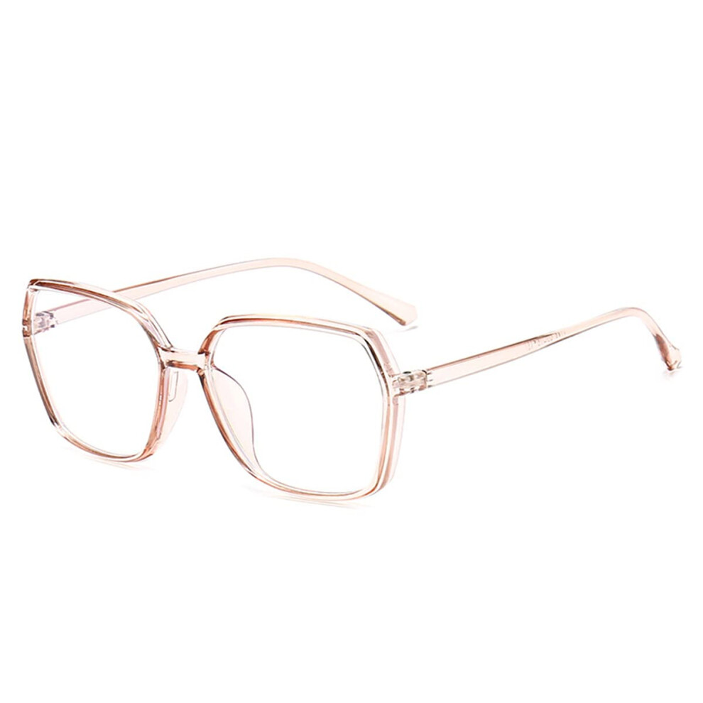 Anti-Blue Light Computer Glasses for Men and Women, UV400 Blue Light Blocking, Anti-Reflective, Brown Gaming Glasses