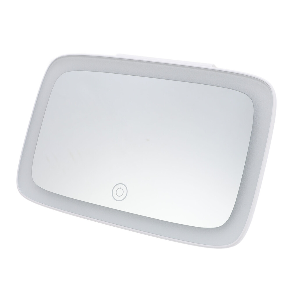 Car Sun Visor Vanity Mirror Led Makeup Light 8130196584953
