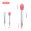10pcs Silicone Lip Brush Set Small Makeup Brushes 4