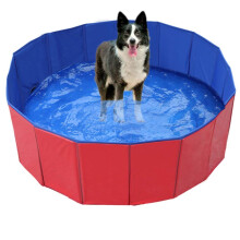 Pet Swimming Pool for Dogs, Foldable PVC Dog Bathtub, Portable Pet Bathing Pool, Easy Setup Pet Supplies