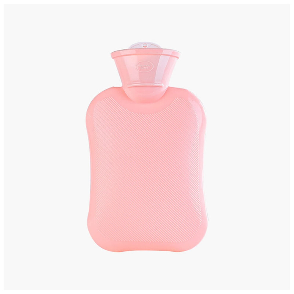 Sky Blue/Pink Mini Hot Water Bottle, Thickened Design, Explosion-Proof, Scald-Proof, Portable Hand Warmer, Winter Use, 500Ml, And