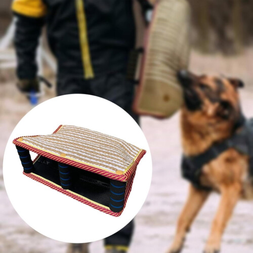 Dog Bite Cushion for Interactive Training Exercises, Durable Fabric, Medium Size, Outdoor and Indoor Use 2