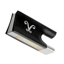Dark Ebony Violin Bow Frog 3/4 4/4 Size Violin Parts Accessories Made of High-Quality Ebony Wood