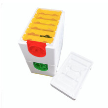 DIY Beekeeping Hive Kit for Honey Harvesting, Pollination, Beekeeper Supplies, Wooden Construction, Easy Assembly