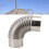 Stainless Steel Elbow Chimney Stove Pipe 90 11
