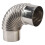 Stainless Steel Elbow Chimney Stove Pipe 90 3