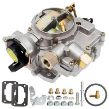 Marine Carb Carburetor for Mercruiser 2.5/3.0L 4 CYL Engines W/Long Link Jets&Gaskets 3310-864940A01