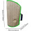 Dog Training Bite Protection Sleeve for Puppies, Green Edge, Durable Material, Adjustable Size, Training Aid 4