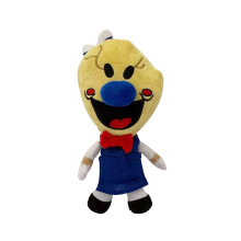 (25cm/9.84in)25cm Ice Scream Rod Plush Toy Cartoon Horror Figure Dolls Stuffed Soft Toys