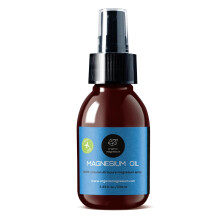 Olio spray di magnesio di magnesio organico - cloruro di magnesio topico puro al 100% per crampi di gambe dall'antico fondo marino Zechstein | Perfet
