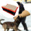 Dog Bite Cushion Training Case, Jute Cover for German Shepherds, Interactive Toy, Red, Durable and Safe 4