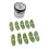30 Cards Positive Pickle Decorative Jar Uplifting 6