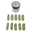 30 Cards Positive Pickle Decorative Jar Uplifting 3