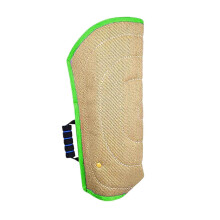 Dog Bite Cushion Training Sleeve for Puppies - Lightweight, Tear-Resistant Tug Toy, Green, Ideal for Pet Training