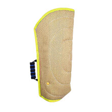 Dog Training Bite Pillow and Bite Sleeve, Durable Tug Toy for Large Dogs, Heavy Duty, Yellow Color