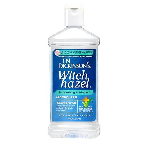 T.N. Dickinson's Witch Hazel sans alcool hydratant astringent 100% naturel 16 oz 1