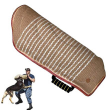 Heavy Duty Dog Bite Sleeve for Medium to Large Dogs, Padded Jute Training Equipment for K9 and IPO Training