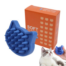 Pet Grooming Brush for Dogs and Cats, Space-Saving, Suitable for Small to Large Animals, Ergonomic Design