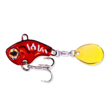 9g 13g 16g 22g Fishing Lure Wobble Spinner Bait Metal Vibration Hard Artificial Swimbaits (Size: 16g, Material: Metal)