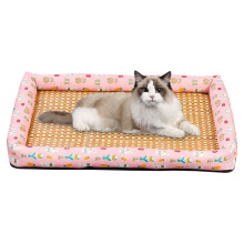 Kühlkissen für Katzen, Atmungsaktives und Waschbares Pet Furniture, Tragbar und Verschleißfest für Drinnen und Draußen