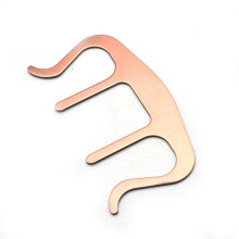 Music Book Holder - Lightweight Metal Page Clip for Piano Sheet Music | Portable Stand Type A Bronze Music Book Clip