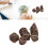 7pcs Bloodstain Dice Multi Faceted Blood Bronze 11