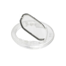 Transparent Cat Flap with Control Function, Safe Entry for Cats, Easy to Assemble, Durable Design for All Door Types