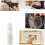 Transparent Cat Flap with Control Function, Safe Entry for Cats, Easy to Assemble, Durable Design for All Door Types 5