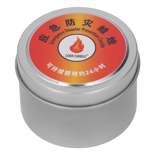 Outdoor Survival Candle 24 Hours Windproof Bright 1