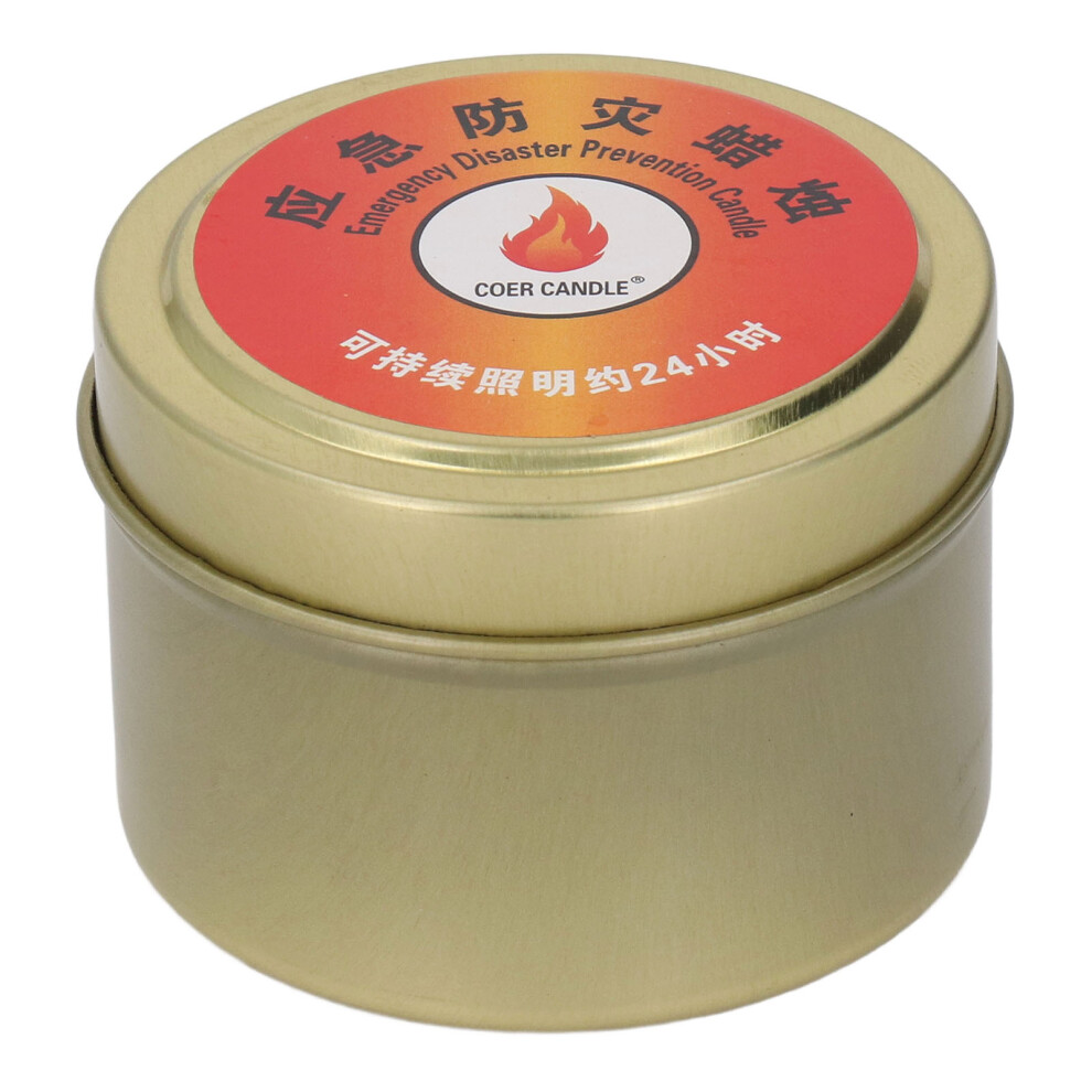 Outdoor Survival Candle 24 Hours Windproof Bright