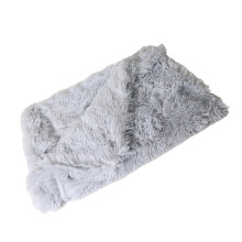 Plush Pet Mat Double-Layer Portable Cat Bed for Travel Outdoor Use, Soft Material, Lightweight Design