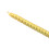 Twisted Long Candle Soy Wax Smokeless Metallic 14