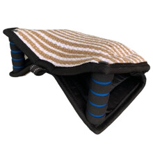 Puppy Dog Bite Pillow Arm Guard Grip Toy Brown Black Durable Material for Training and Playtime