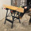 Foldable Wooden Workbench  Portable Clamping Folding Worktop Table DIY 4