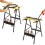 Foldable Wooden Workbench  Portable Clamping Folding Worktop Table DIY 8