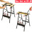 Foldable Wooden Workbench  Portable Clamping Folding Worktop Table DIY 9
